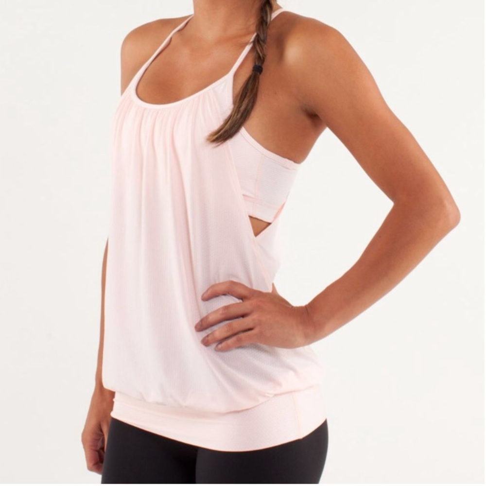 Lululemon Pink Yoga Tank